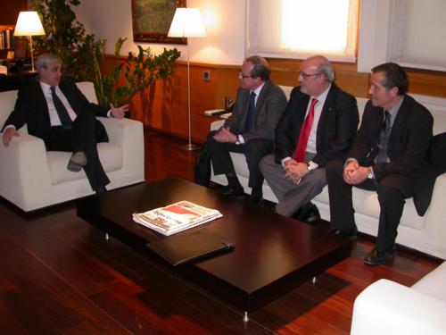 Trobada amb Conseller de Justícia de la Generalitat de Catalunya